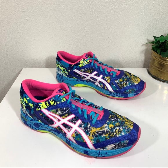Asics Shoes - ASICS Gel Noosa Tri 11 Running Shoes Blue Pink